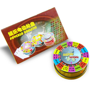 Máquina de ruleta eléctrica con logotipo personalizado para juegos de beber-Rueda giratoria colorida con luces LED, herramienta de barra de casino para fiestas - Product Image 3