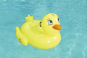 <span class=keywords><strong>Bestway</strong></span> 41102 <span class=keywords><strong>piscine</strong></span> gonflable flotteur canard cavalier amusant pour les enfants 1.35m * 91cm - Product Image 3