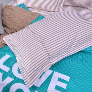Barato 100% poliéster 4 unids cama conjunto <span class=keywords><strong>funda</strong></span> nórdica/ropa de cama/sábanas BS206 - Product Image 6