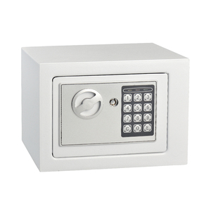 Coffre-fort électronique numérique en acier laminé à chaud Sinlen S17ET avec clé de secours, couleur personnalisée, 230x170x170mm, pour lieux publics et hôtels - Product Image 1