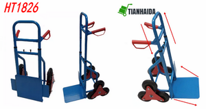 Troli 6 Roda Portabel Multifungsi, Troli 6 Roda, Troli Lipat, Troli Tangan, Truk Karung - Product Image 6
