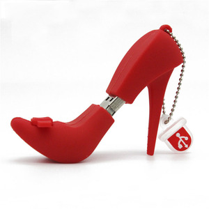 Giày Cao Gót USB 16GB USB Pendrive Nữ <span class=keywords><strong>Flash</strong></span> Drive Nữ PVC USB Memory Stick - Product Image 5