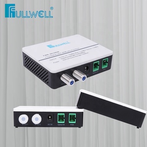 Fullwell CATV FTTH Peralatan Komunikasi Simpul Mikro Penerima Optik Serat Pon