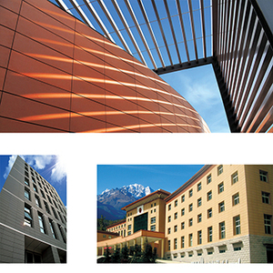 D18 18 millimetri di spessore argilla ceramica terracotta facciata pannello esterno tenda rivestimento della parete di piastrelle - Product Image 3