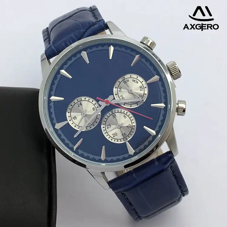 3atm customized chronograph wrist watch for men