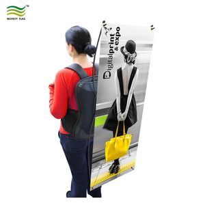 Hình Chữ X Ba Lô Cờ Biểu Ngữ Quảng Cáo Đi Bộ Giọt Hình Chữ Nhật Lưỡi Khuyến Mại Cờ & Biểu Ngữ - Product Image 5