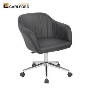 Cadeira moderna do escritório Home do projeto com couro traseiro médio <span class=keywords><strong>Anji</strong></span> fabrica a cadeira marrom do escritório para o uso home - Product Image 5