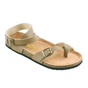 Nuovi <span class=keywords><strong>Sandali</strong></span> Estivi alla Moda per Donne e Ragazze con Cinturino alla Caviglia e Soletta con Supporto dell'Arco in <span class=keywords><strong>Sughero</strong></span> - Product Image 3