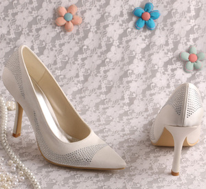 <span class=keywords><strong>Donne</strong></span> <span class=keywords><strong>Nude</strong></span> <span class=keywords><strong>con</strong></span> Scarpe <span class=keywords><strong>con</strong></span> Tacco Sexy per Matrimonio - Product Image 3