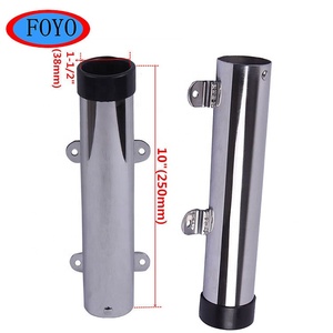 10 pouces Marine Bateau Canne À Pêche Pôle Support de Montage Latéral Reste <span class=keywords><strong>Rack</strong></span> 304 En acier inoxydable - Product Image 4