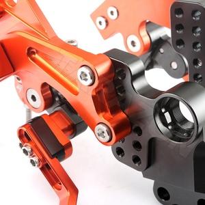 Bộ Gác Chân Hợp Kim Nhôm Billet Mới Bộ Phía Sau Cho KTM Duke200 - Product Image 2