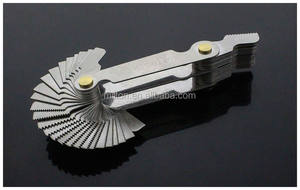 स्क्रू गेज सेट थ्रेड पिच गेज 52 ब्लेड 60 डिग्री मीट्रिक 55 डिग्री व्हेल थ्रेड पिच गेज - Product Image 5