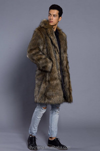 <span class=keywords><strong>Cappotto</strong></span> in Finta <span class=keywords><strong>Pelliccia</strong></span> da <span class=keywords><strong>Uomo</strong></span> alla Moda, Caldo per l'Inverno, Personalizzabile, Prezzo di Fabbrica, Shenzhen Lily Cheng - Product Image 2