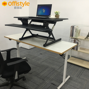 Bàn Có Thể Điều Chỉnh Riser Folding Nối Dài Khí Mùa Xuân Ngồi Đứng Bàn Máy Tính Chuyển Đổi - Product Image 2