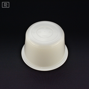 Vaisselle jetable en PET recyclée de 16oz 500ml avec logo personnalisé en P500-A Couvercle de bol de nouilles à soupe chaude Capacité de 700ml Plastique 100% réutilisable - Product Image 3