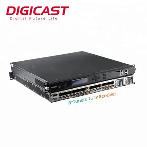 DMB-9008CI Digital Headend Encrypted Receiver 8 Channels Integrated Receiver Decoder Professional Satellite Receiver