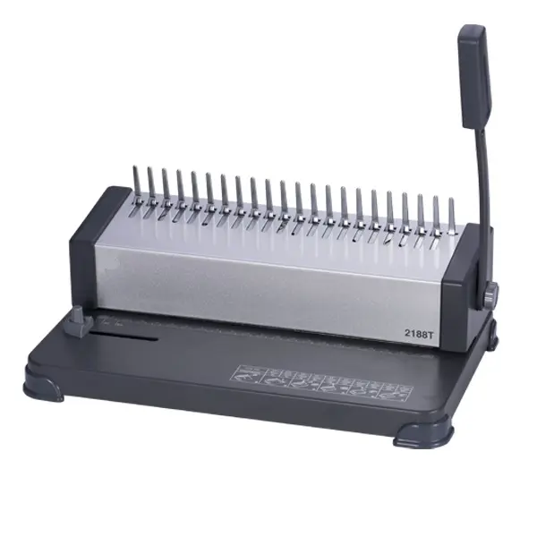 Plastic Comb Binding Mesin A3 Mengikat Mesin Jilid Mesin Binding (WD-2188T)