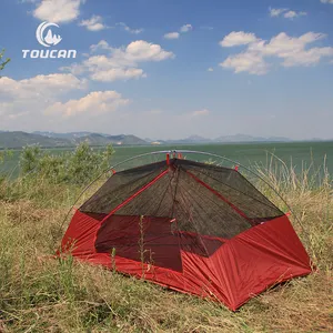 20D Nylon Hiking Outdoor 2 Person Camping Tent