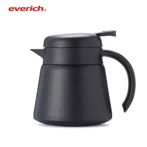 Everich Thermos Carafes、二重壁大型断熱真空フラスココーヒーカラフステンレス鋼ティーインフューザーコーヒーポット