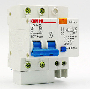 <span class=keywords><strong>DZ47LE</strong></span> 2P 10A 16A 20A 25A 32A 40A 50A 60A ตัวตัดวงจรตกค้าง RCBO - Product Image 3