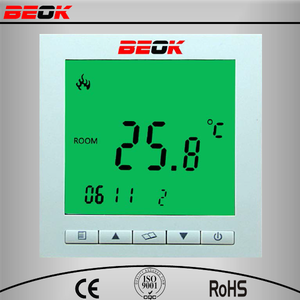 Weeek programmable de chauffage de sol thermostat utilisé <span class=keywords><strong>pour</strong></span> <span class=keywords><strong>chauffe</strong></span> - <span class=keywords><strong>eau</strong></span> <span class=keywords><strong>électrique</strong></span> 3A / 16A - Product Image 1