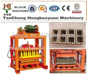 Qtj4-40 precio de las máquinas de bloque de cemento de ladrillo hueco que hace las máquinas en la india - Product Image 2
