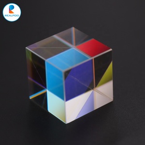 컬러 수집 프리즘 밝은 라이트 큐브 빔 분할 프리즘 실험 광학 - Product Image 5