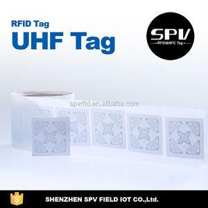 Uhf Rfid adhesive tag alien. h3 chip - Product Image 1