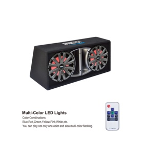 DIBEISI personnalisé vente en gros (jamais au détail) 8/10/12 pouces haut-parleur de voiture DC 12V système de boîtier de subwoofer double passif CP8005 - Product Image 4