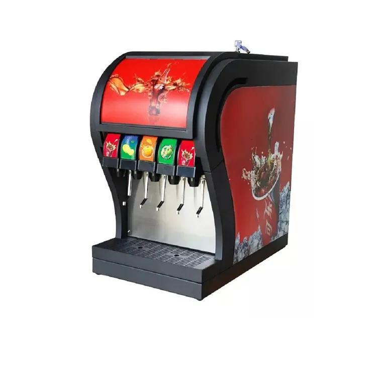 2024 Restaurant iced soda drinking beverage dispenser cola drink dispensing machine