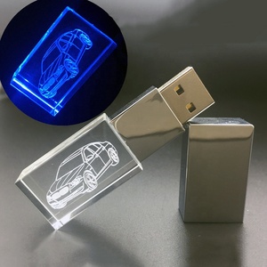 Miễn Phí Mẫu 16G Acrylic USB 2.0 Thủy Tinh Pha Lê Bút Ổ Đĩa Bộ Nhớ Biểu Tượng Tùy Chỉnh Khuyến Mại Móc Khóa & Carabiners - Product Image 2