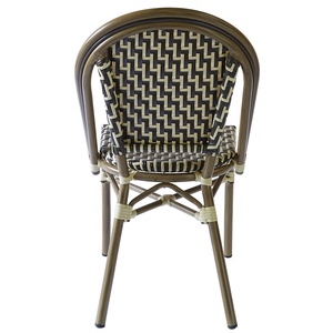 <span class=keywords><strong>Paris</strong></span> Extérieure Empilable <span class=keywords><strong>de</strong></span> Salle À Manger En Osier <span class=keywords><strong>Café</strong></span> En Aluminium Chaise <span class=keywords><strong>de</strong></span> Bistrot En Rotin - Product Image 4