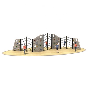 Factory Direct Plastic Outdoor Climbing Walls Net Holds <strong>Jungle</strong> Gym Structure For Adult Kids - Product Image 3