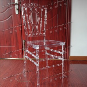 Newest Model Clear Color Napoleon Wedding Chairs YC-A41 Wholesale Plastic Dining and <strong>Hotel</strong> <strong>Furniture</strong> - Product Image 4