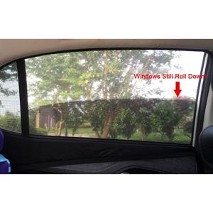 Chất lượng cao Spandex lưới xe Sun <span class=keywords><strong>Shade</strong></span> chống muỗi xe Sun Block Amazon của phổ biến Side Window dù để che nắng - Product Image 4