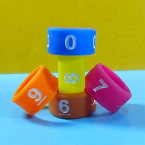 Bagues de doigts personnalisées en Silicone pour la Promotion du sport, bagues de mariage colorées en Silicone - Product Image 3