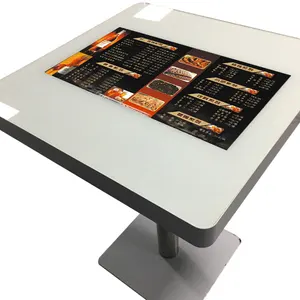 21.5Inch Restaurant Interactieve Multi-touch Screen Koffie Game Smart Tafel Met Prijs