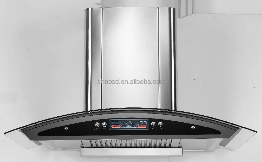 2015 newest wall-mounted Europen Range hood with Baffle filter H8-90