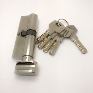 6หมุดทองเหลืองร่องล็อคประตูกระบอก - Product Image 5