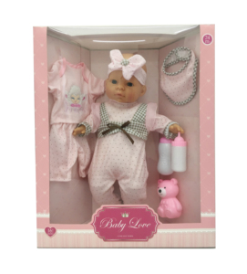 Muñeca de hada dor, regalo para niña, muñeco de bebé que se ve real <span class=keywords><strong>con</strong></span> un traje extra - Product Image 1