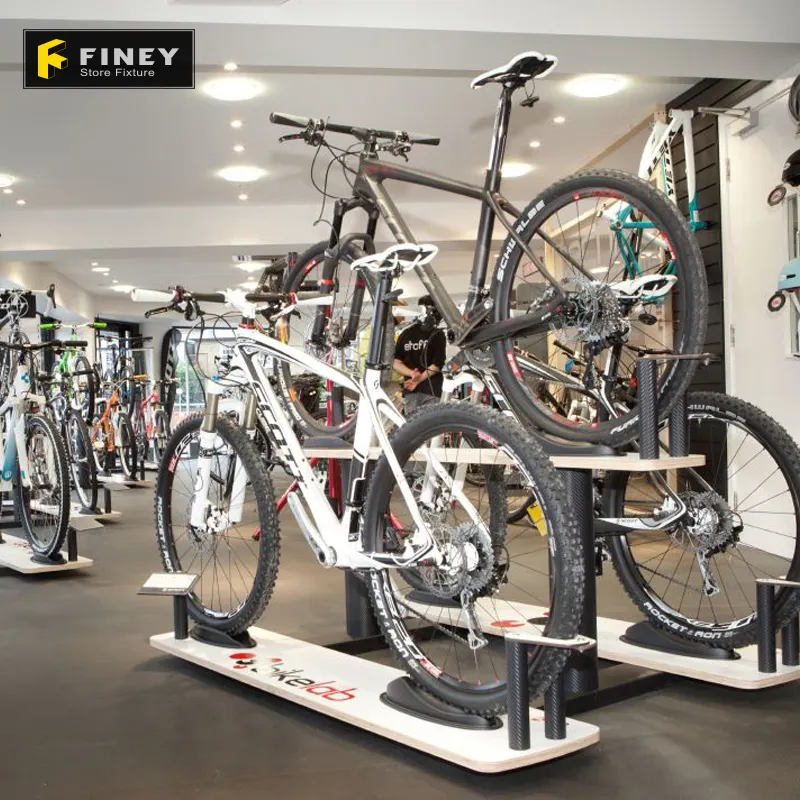 Retail Electric Bicycle Shop Display Rack In Guangzhou