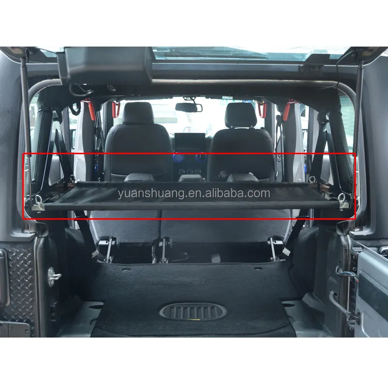 Canvas 4 Deuren Achter Cargo Cover voor Jeep Wrangler JK 2007 + Auto-accessoires