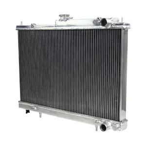 Coche de alto rendimiento radiador de aluminio para NISSAN SKYLINE GT-R R34 MT 99-01