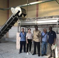 Machines de transformation de la farine de manioc de haute qualité Sécheur flash pour la farine de manioc