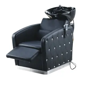Portable shampoo station sink and chair bowl
