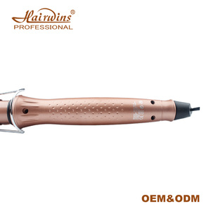 Bigoudis pour cheveux longs, 3 pouces, en or rose, fer à friser <span class=keywords><strong>chauffant</strong></span> LCD - Product Image 6