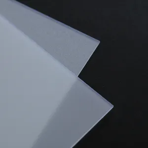 Pc Diffuser Sheet PC Led LGP Light Diffusing Plastic Sheet Corrugated Milk White Matte Polycarbonate Sheet