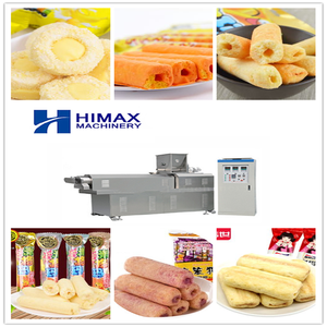 Himax Puff Ngô <span class=keywords><strong>Snack</strong></span> dây chuyền sản xuất căng phồng lõi đầy <span class=keywords><strong>Snack</strong></span> thực phẩm máy làm - Product Image 4