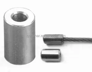 single hole round hole aluminum sleeve