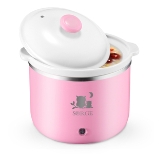 Sorge Mini-cuiseur lent portable pour bébé avec pot en céramique, capacité de 0,8 litre - Product Image 3